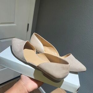 Sun + Stone Henley taupe flats Size US 8.5